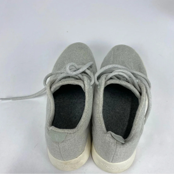 Allbirds Womens 7 Light Gray Wool Runners Athletic Tennis Shoes Lace-up - Picture 3 of 7